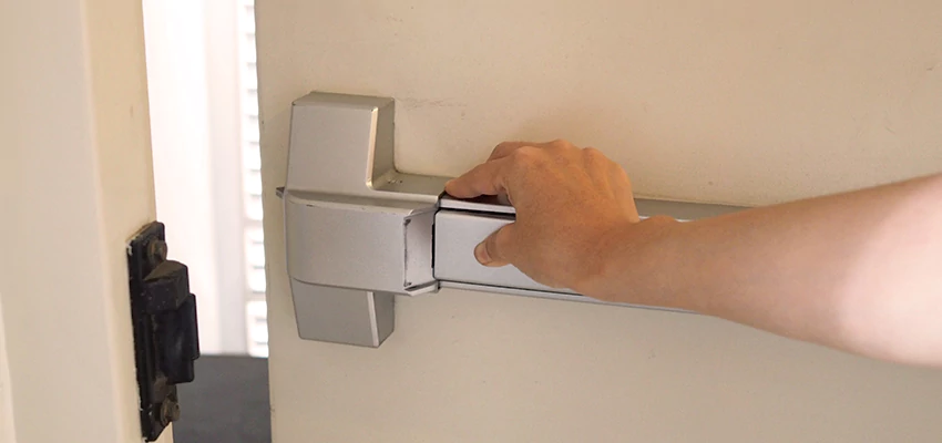 Roller Gate Panic Bar Installation in Twentynine Palms, California